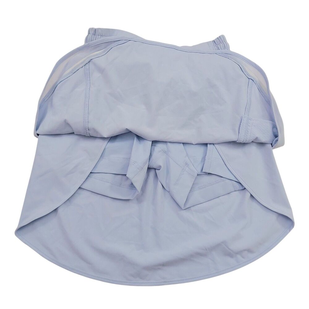 Lululemon Hotty Hot Skort Womens 2 Blue High Rise Tennis Golf Running Skirt - Picture 7 of 12